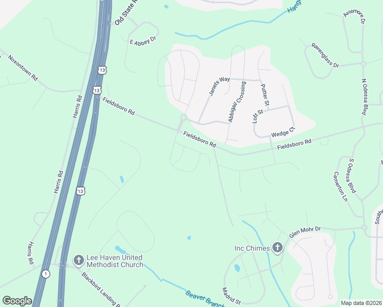 map of restaurants, bars, coffee shops, grocery stores, and more near 307 Courtly Road in Townsend