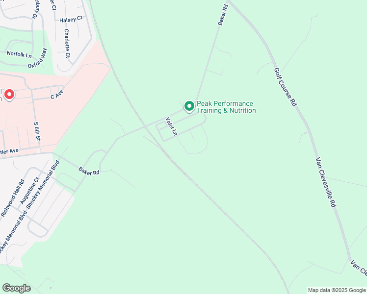 map of restaurants, bars, coffee shops, grocery stores, and more near Valor Ln in Berkeley County