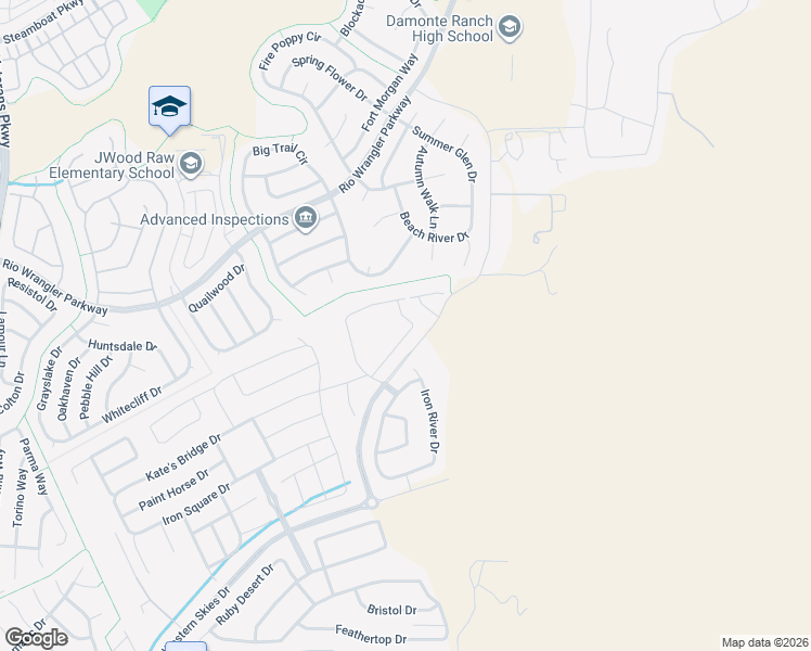 map of restaurants, bars, coffee shops, grocery stores, and more near 9208 Western Skies Drive in Reno