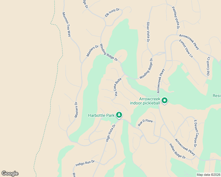 map of restaurants, bars, coffee shops, grocery stores, and more near 10126 Vía Fiori in Reno