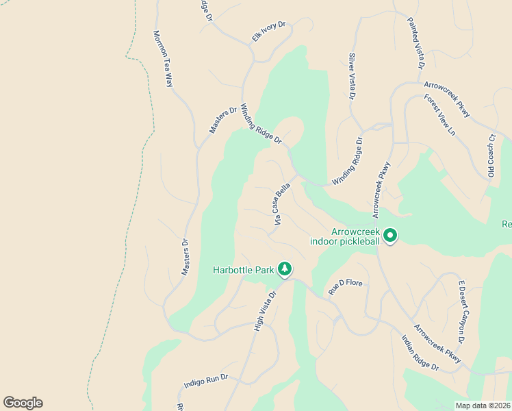 map of restaurants, bars, coffee shops, grocery stores, and more near 10072 Vía Ponte in Reno