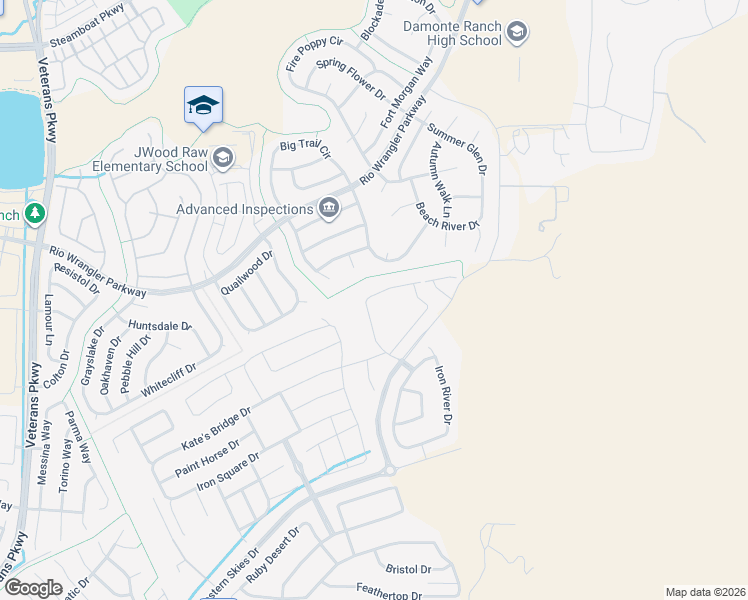 map of restaurants, bars, coffee shops, grocery stores, and more near 9041 Western Skies Drive in Reno
