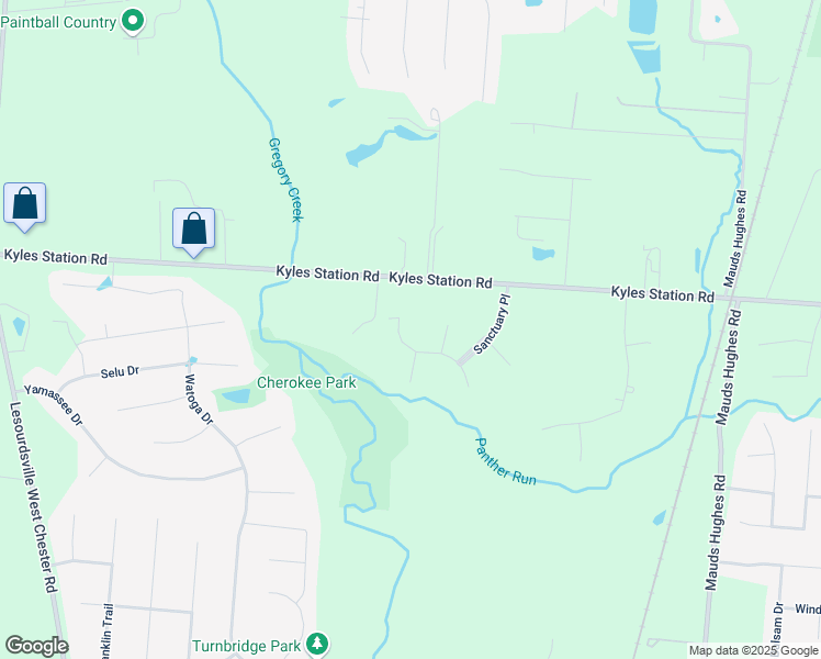 map of restaurants, bars, coffee shops, grocery stores, and more near 5916 Nature Tr in Butler County