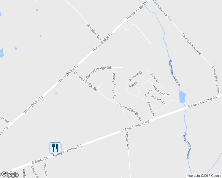 map of restaurants, bars, coffee shops, grocery stores, and more near 1715 Natural Bridge Road in Millville