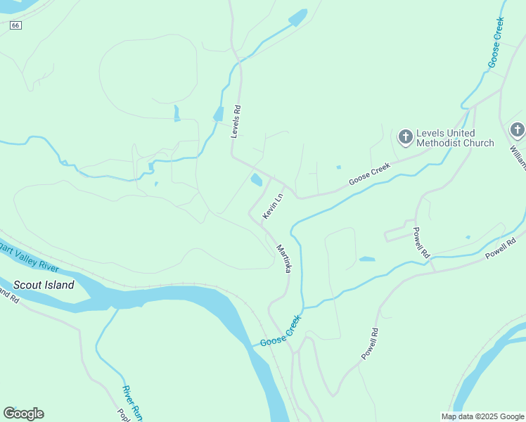 map of restaurants, bars, coffee shops, grocery stores, and more near 81 Kevin Lane in Fairmont