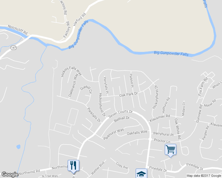 map of restaurants, bars, coffee shops, grocery stores, and more near 24 Sylvan Oak Way in Nottingham