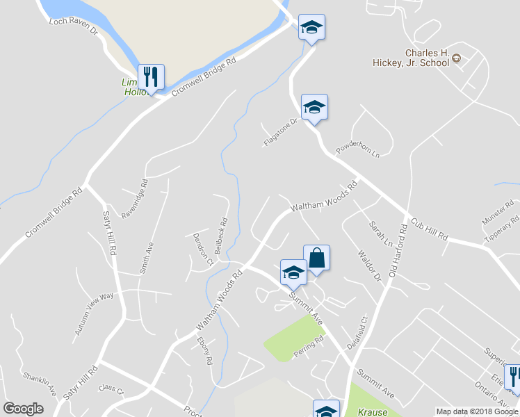 map of restaurants, bars, coffee shops, grocery stores, and more near 9355 Pan Ridge Road in Baltimore