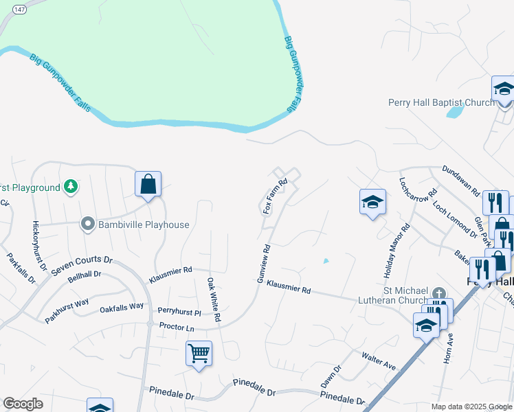 map of restaurants, bars, coffee shops, grocery stores, and more near 82 Surrey Lane in Nottingham
