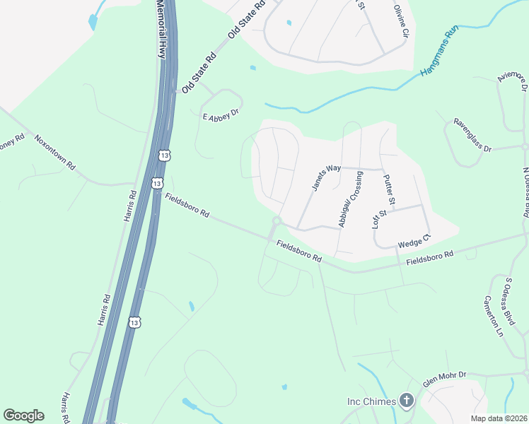 map of restaurants, bars, coffee shops, grocery stores, and more near 304 Robinson Road in Townsend