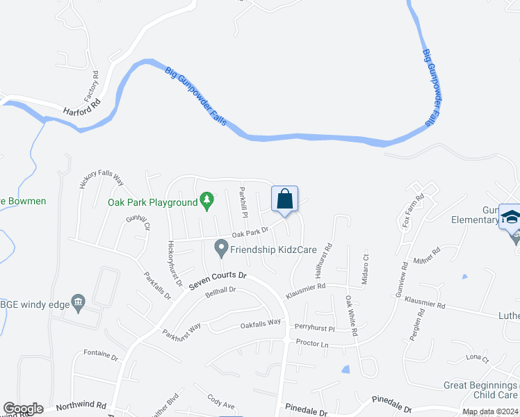 map of restaurants, bars, coffee shops, grocery stores, and more near 38 Gunfalls Garth in Nottingham