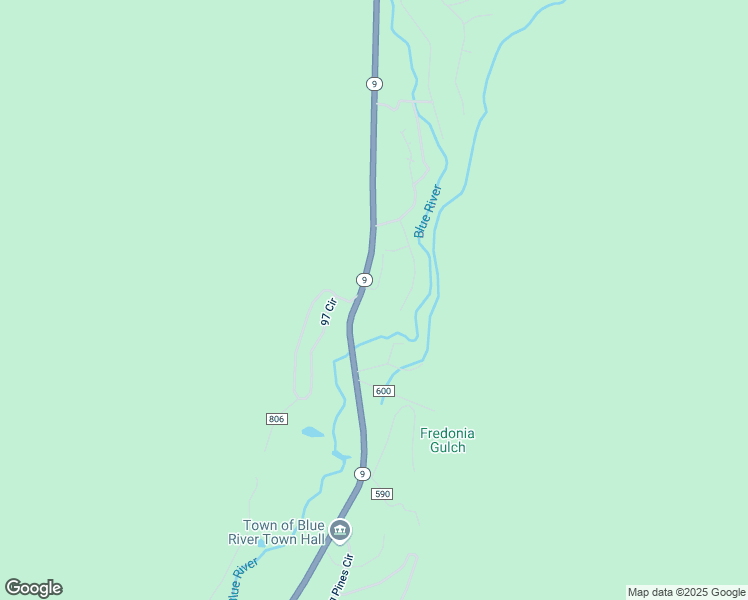 map of restaurants, bars, coffee shops, grocery stores, and more near 12 Red Mountain Trail in Breckenridge