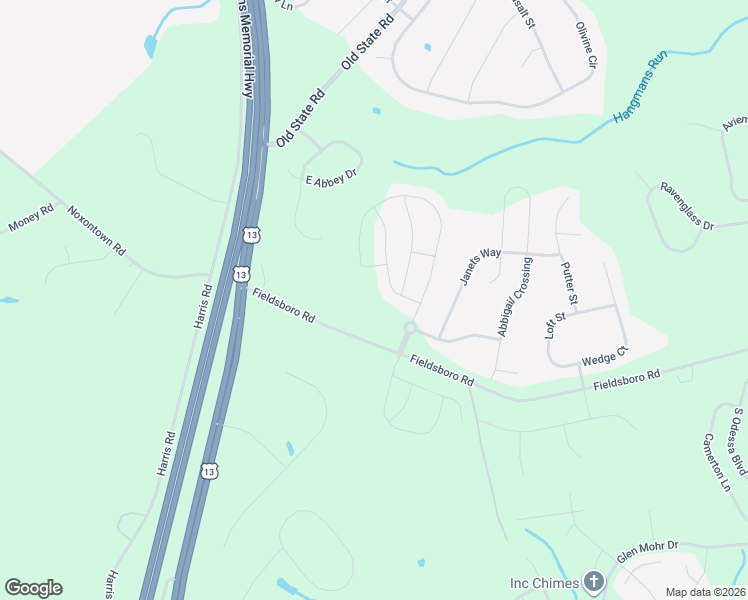 map of restaurants, bars, coffee shops, grocery stores, and more near 304 Robinson Road in Townsend