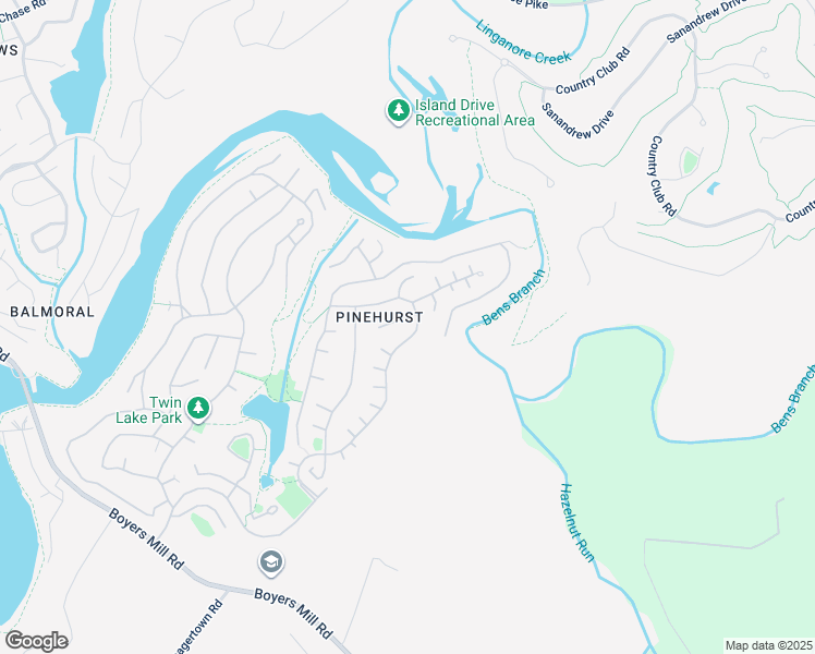 map of restaurants, bars, coffee shops, grocery stores, and more near 6626 East Lakeridge Road in New Market