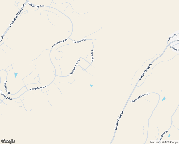 map of restaurants, bars, coffee shops, grocery stores, and more near 3889 Treadway Point in Castle Rock
