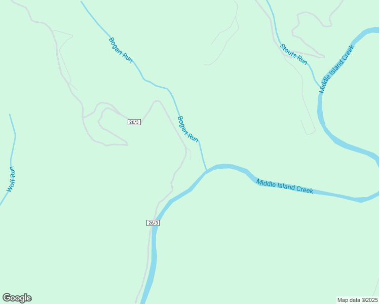 map of restaurants, bars, coffee shops, grocery stores, and more near Bogart Run in Saint Marys