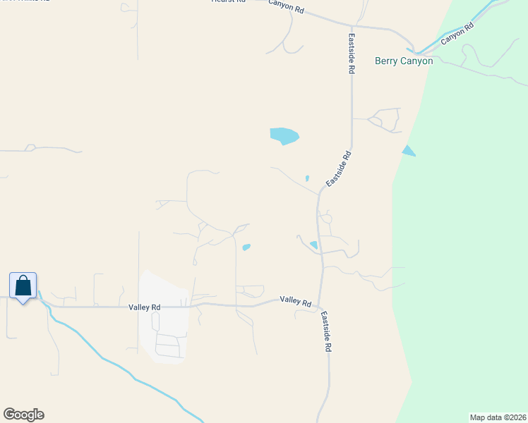map of restaurants, bars, coffee shops, grocery stores, and more near 23300 Eastside Road in Willits