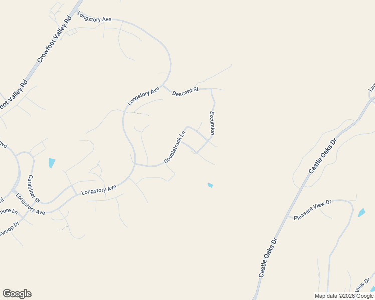 map of restaurants, bars, coffee shops, grocery stores, and more near 4688 North Crowfoot Valley Road in Castle Rock