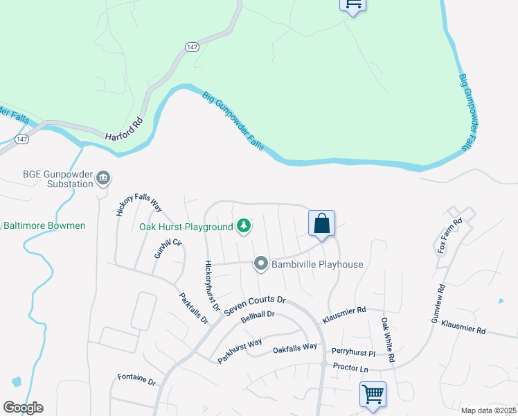 map of restaurants, bars, coffee shops, grocery stores, and more near 9639 Hickoryhurst Drive in Nottingham