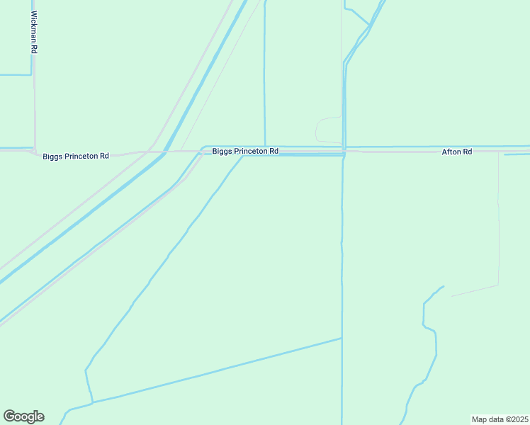 map of restaurants, bars, coffee shops, grocery stores, and more near 1614 Biggs Princeton Road in Biggs