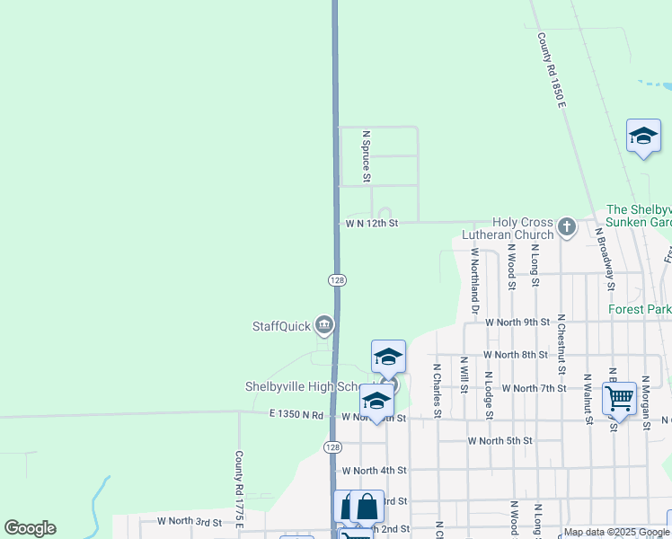 map of restaurants, bars, coffee shops, grocery stores, and more near in Middlesworth