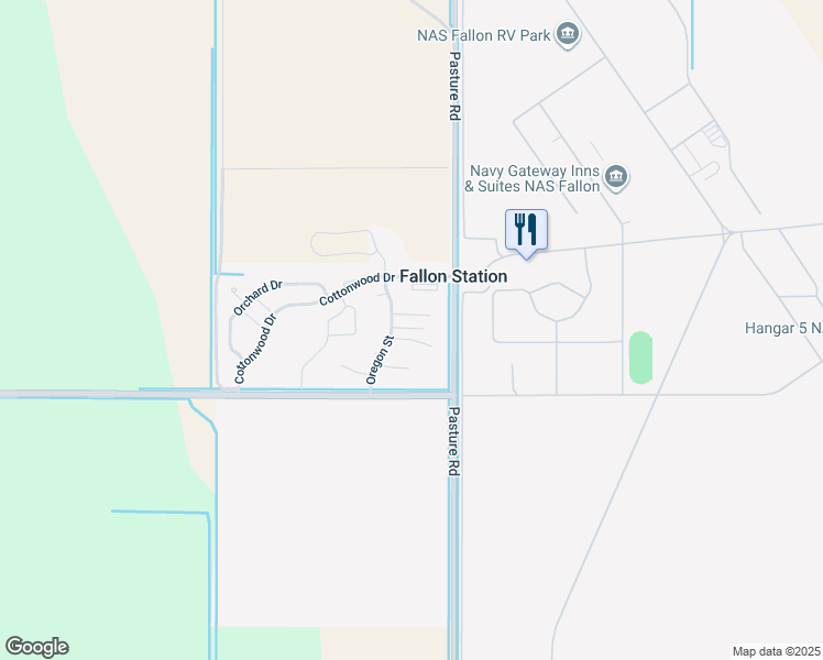 map of restaurants, bars, coffee shops, grocery stores, and more near 1066 Utah Court in Fallon