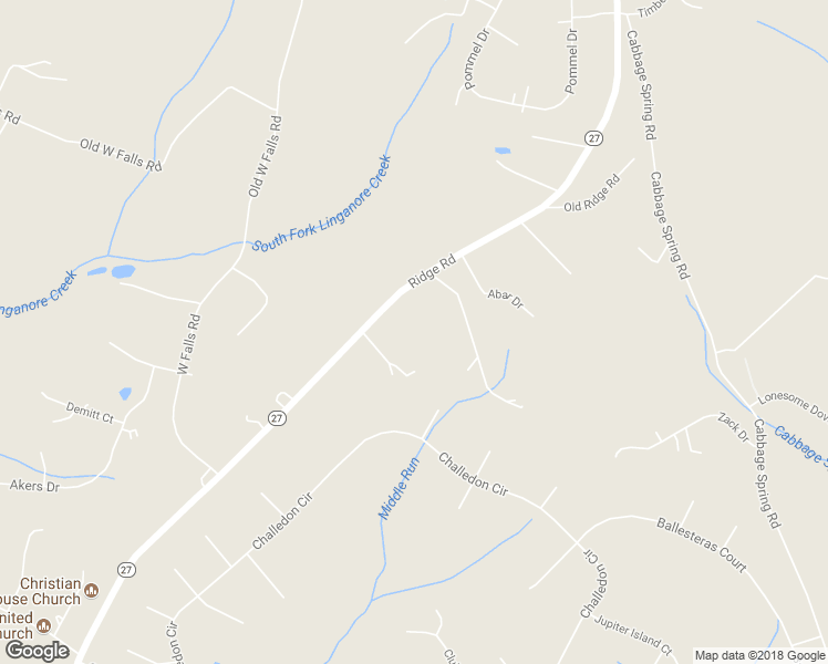 map of restaurants, bars, coffee shops, grocery stores, and more near 5683 Ridge Road in Mount Airy