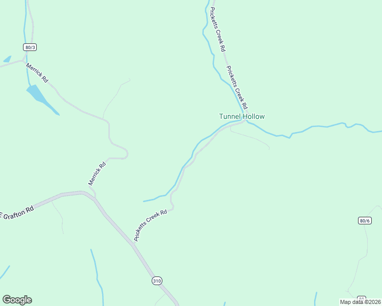 map of restaurants, bars, coffee shops, grocery stores, and more near 231 Tunnel Hollow Road in Fairmont