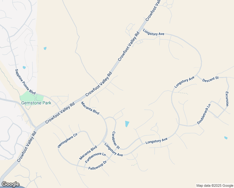 map of restaurants, bars, coffee shops, grocery stores, and more near 3032 Dunallen Circle in Castle Rock