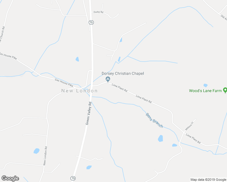 map of restaurants, bars, coffee shops, grocery stores, and more near 11909 Lime Plant Road in New Market