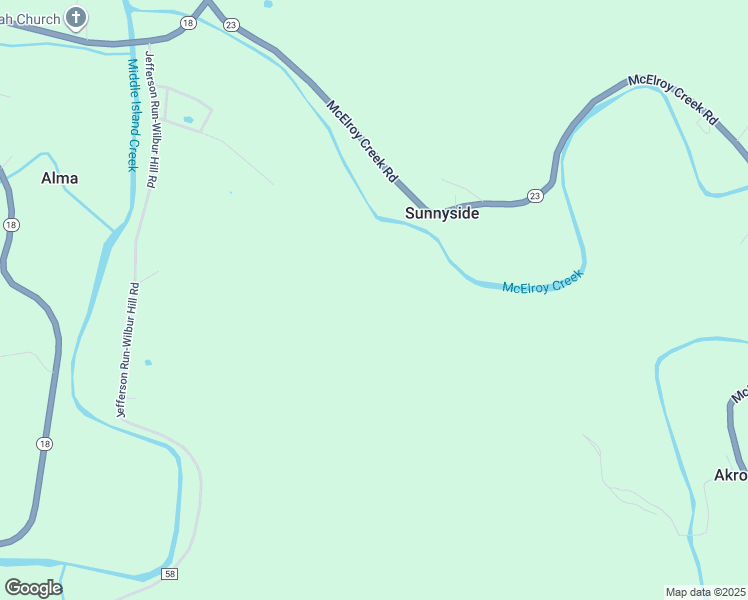 map of restaurants, bars, coffee shops, grocery stores, and more near 2524 West Virginia 23 in Alma