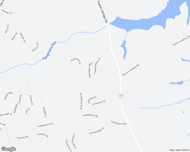 map of restaurants, bars, coffee shops, grocery stores, and more near 174 Tweedsmere Drive in Townsend