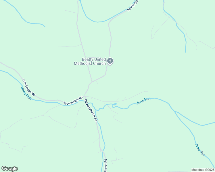 map of restaurants, bars, coffee shops, grocery stores, and more near 162 Beatty Church Road in Terra Alta