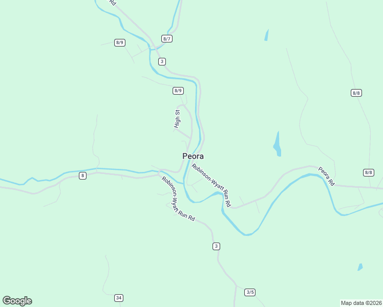 map of restaurants, bars, coffee shops, grocery stores, and more near in Peora