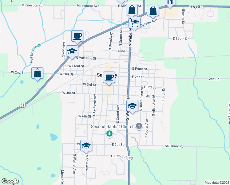 110 East 4th Street, Salisbury MO Walk Score