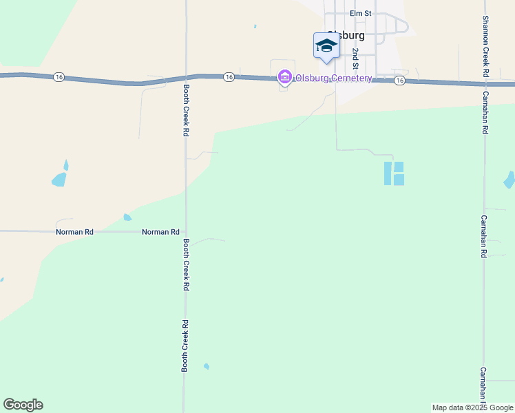 map of restaurants, bars, coffee shops, grocery stores, and more near in Olsburg