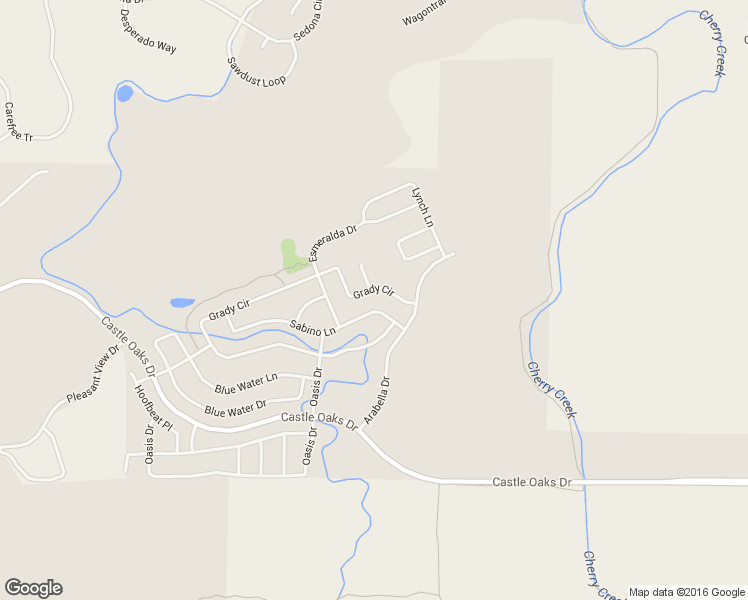 map of restaurants, bars, coffee shops, grocery stores, and more near 8118 Grady Cir in Castle Rock