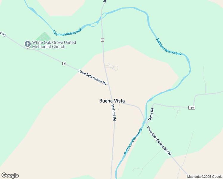 map of restaurants, bars, coffee shops, grocery stores, and more near 6839 Stafford Road in Washington Court House