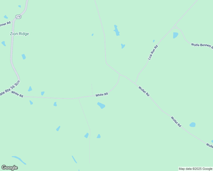map of restaurants, bars, coffee shops, grocery stores, and more near 360 White Road in Nelsonville