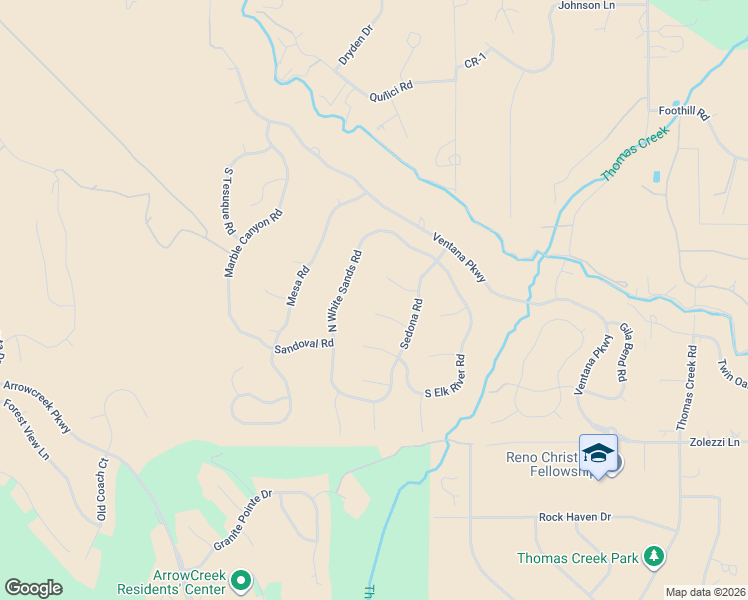 map of restaurants, bars, coffee shops, grocery stores, and more near 439 Octate Circle in Reno