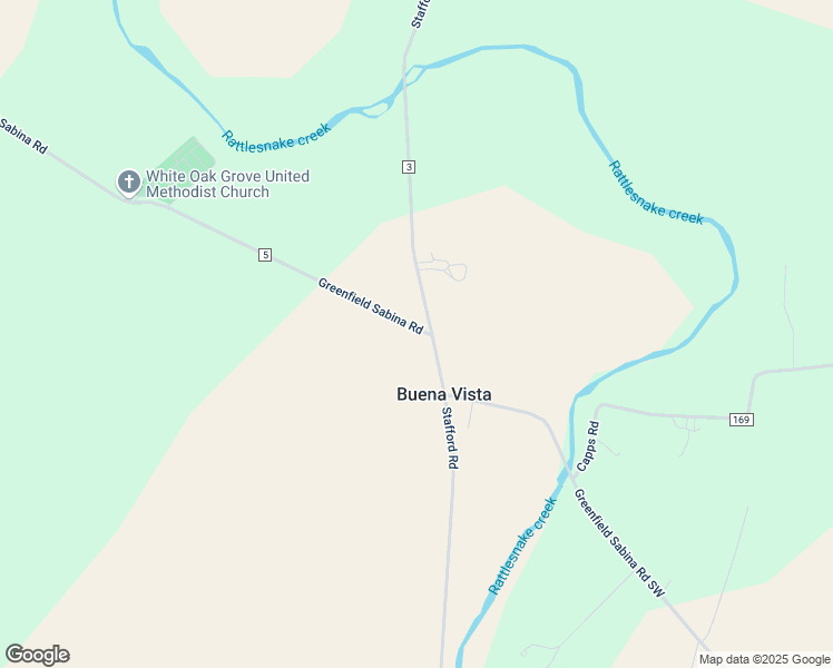 map of restaurants, bars, coffee shops, grocery stores, and more near 6839 Stafford Road in Washington Court House