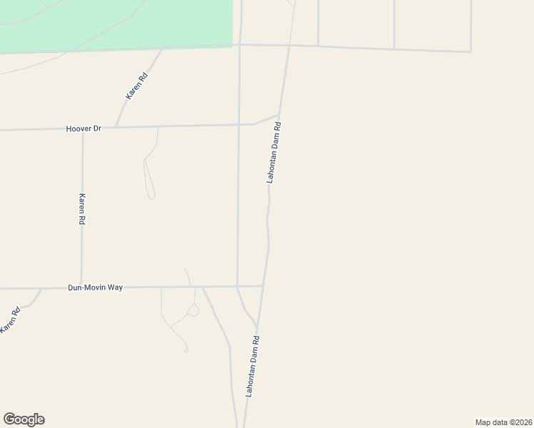 map of restaurants, bars, coffee shops, grocery stores, and more near Lahontan Dam Road in Fallon