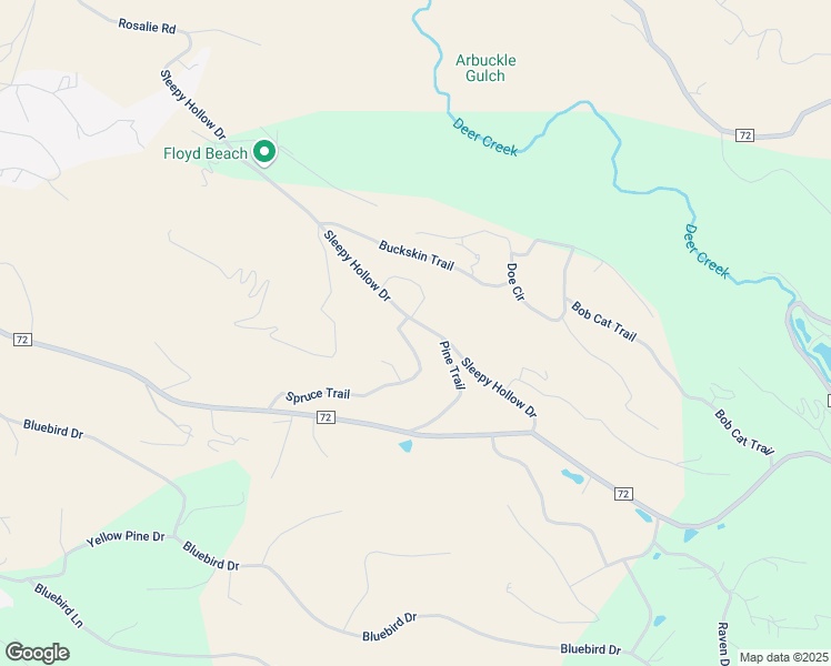 map of restaurants, bars, coffee shops, grocery stores, and more near 851 Sleepy Hollow Drive in Bailey