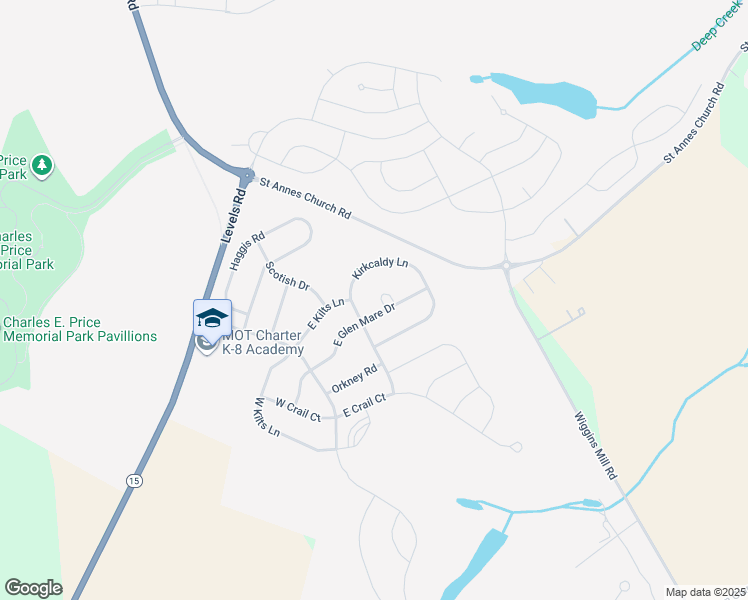 map of restaurants, bars, coffee shops, grocery stores, and more near 605 East Glen Mare Drive in Middletown