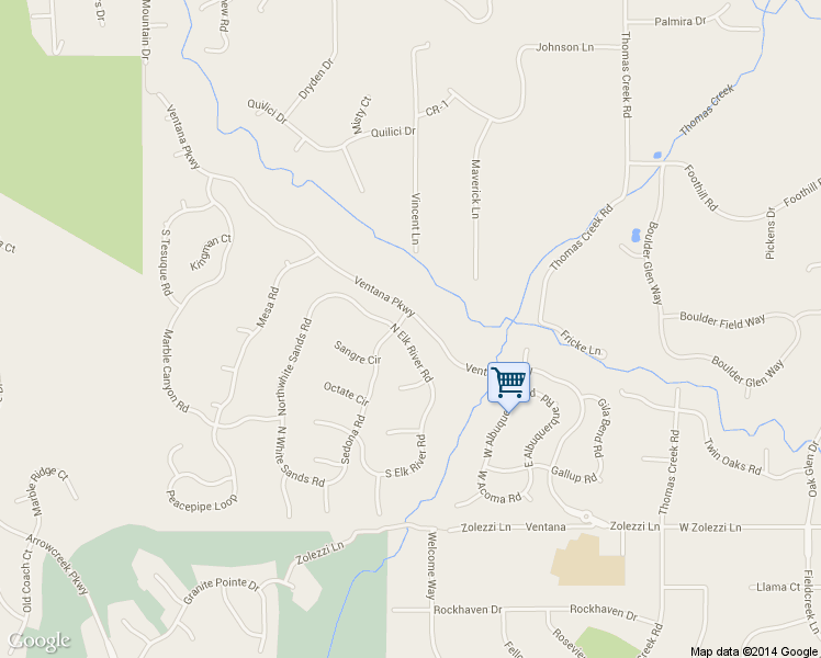 map of restaurants, bars, coffee shops, grocery stores, and more near 5202 North Elk River Road in Reno