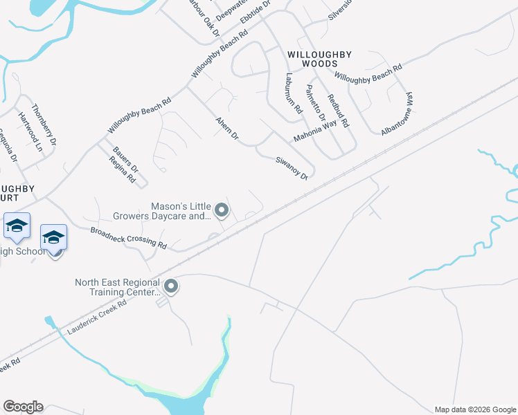 map of restaurants, bars, coffee shops, grocery stores, and more near 110 Broadneck Crossing Rd in Edgewood