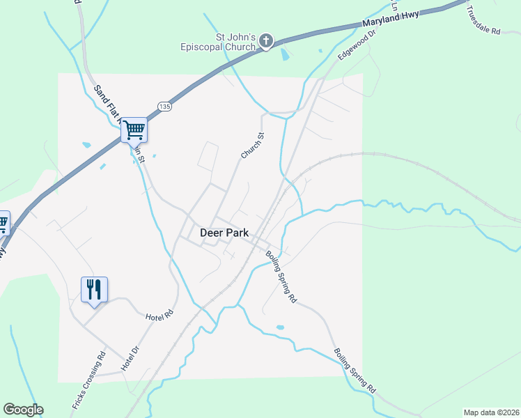 map of restaurants, bars, coffee shops, grocery stores, and more near 99 Edgewood Dr in Oakland