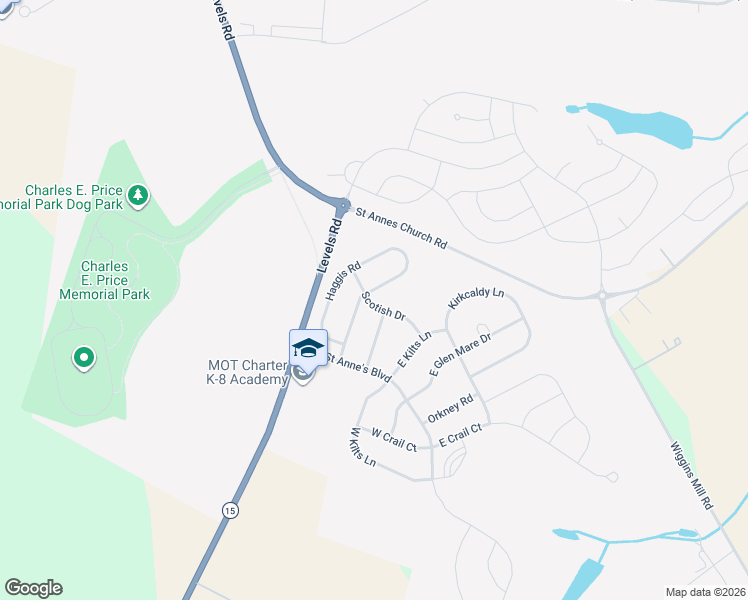 map of restaurants, bars, coffee shops, grocery stores, and more near 21 Haggis Road in Middletown