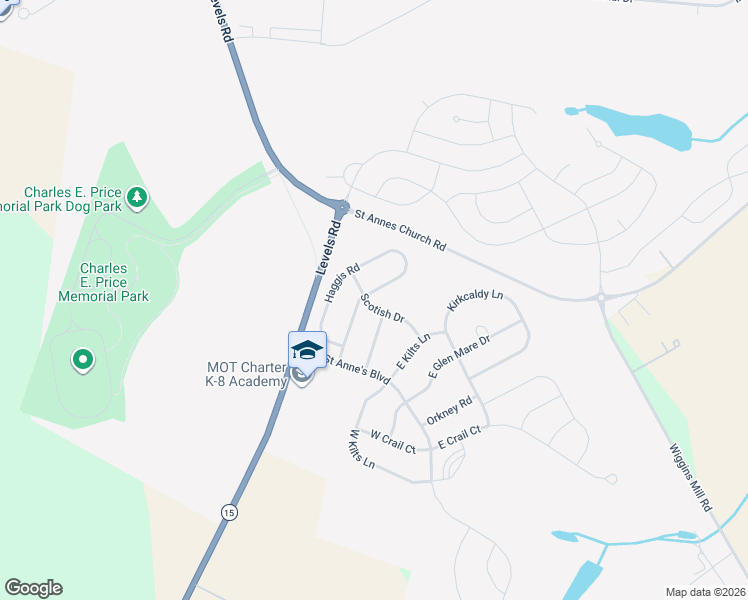 map of restaurants, bars, coffee shops, grocery stores, and more near 21 Haggis Road in Middletown