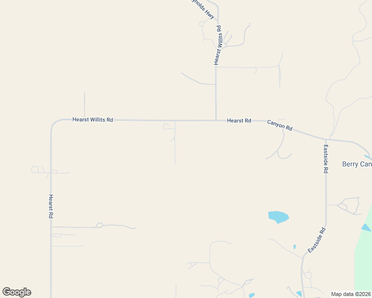 map of restaurants, bars, coffee shops, grocery stores, and more near 3151 Hearst Road in Willits