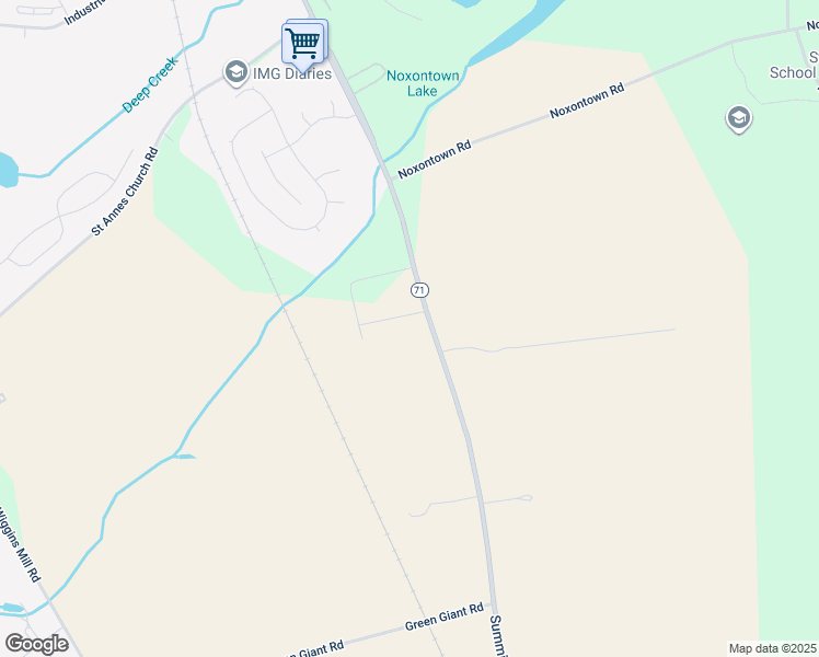 map of restaurants, bars, coffee shops, grocery stores, and more near 5482 Summit Bridge Road in Townsend